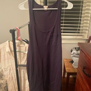 J CREW women’s tank tee dress